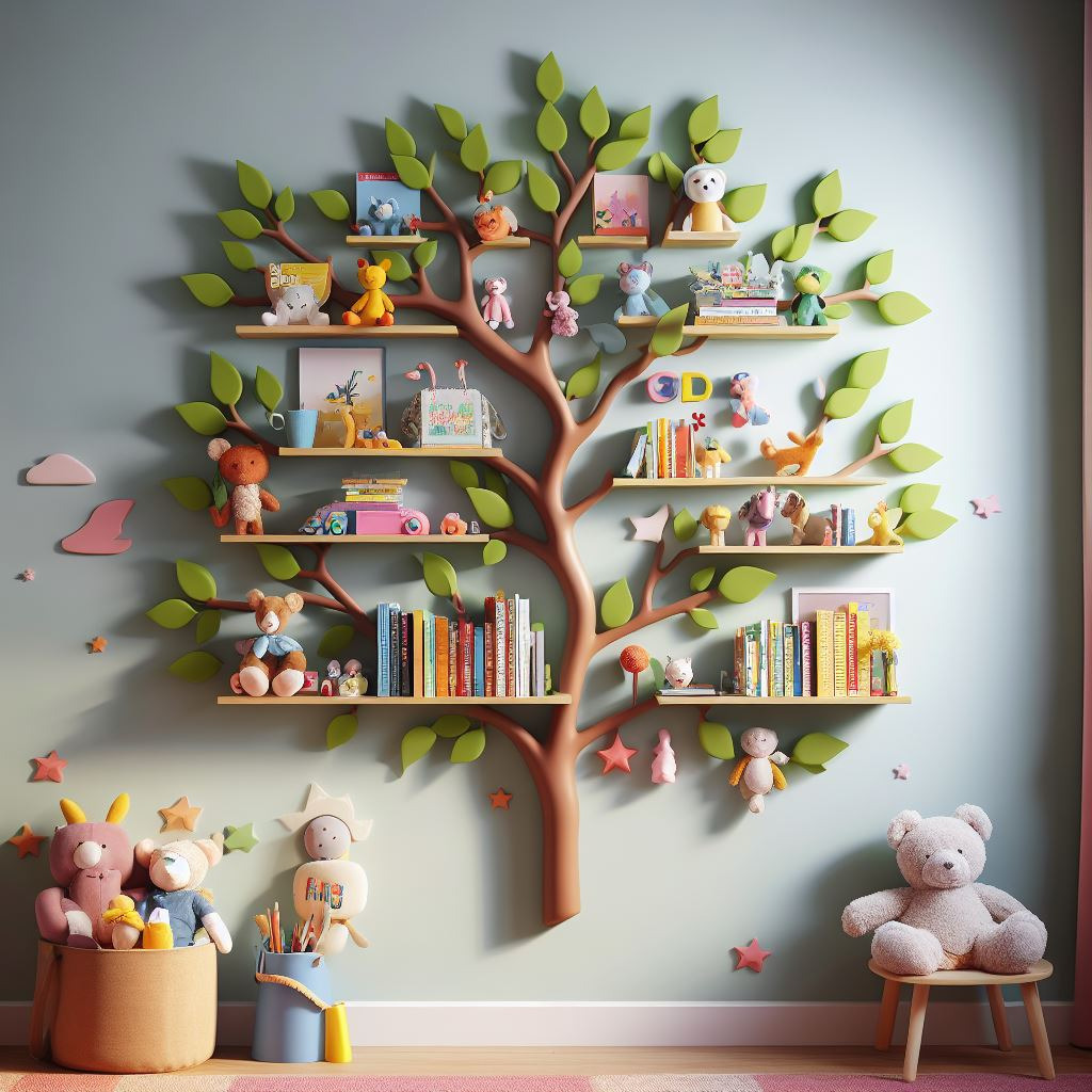 Nursery book shelves online